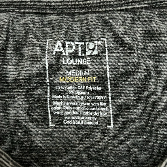 Apt. 9 Lounge Striped T-Shirt NWOT - Picture 4 of 9